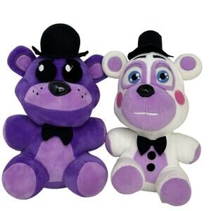 Five Nights at Freddy’s Funko Helpy & Shadow RARE 2016 Side Eye 8”